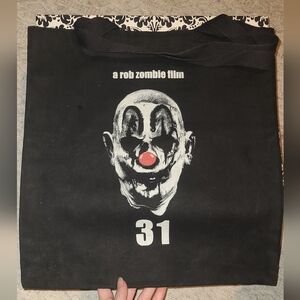 Rob Zombie 31 Horror Movie Tote Bag